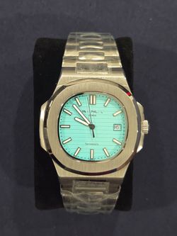 Men's Watch - Nautilus / Blue Color Dial / Stainless Steel Bracelet