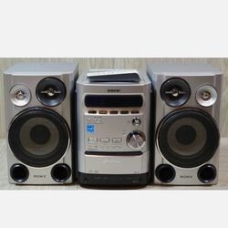Sony HCD-HPZ9 Compact Stereo System-5 CD Changer with Remote