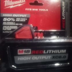 Milwaukee Forge Red Lithium Battery 6.0