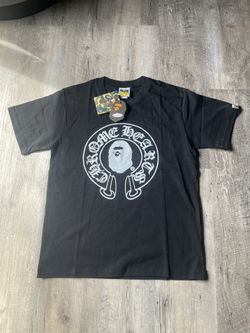 Bape X Crome Hearts Baby Milo Black Tee