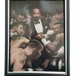 8x10 Framed Original  Haymon, a prominent American businessman and boxing manager Print 
