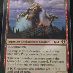 Purphoros, God Of The Forge- CMM Foil