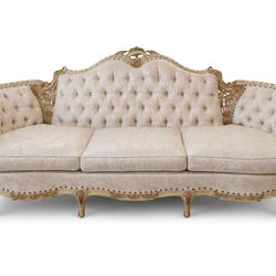 Antique French Baroque Living Room Set