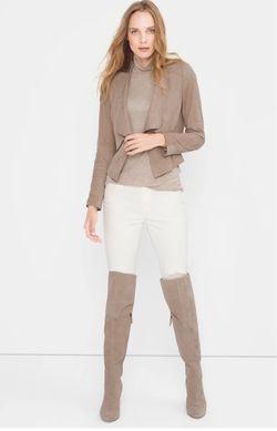 White House Black Market "Colton" Suede OTK Boots - 7.5 (Like New)