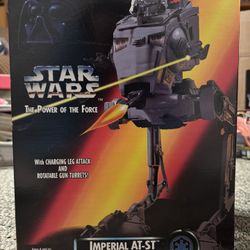 1995 Kenner Star Wars At-St Imperial Walker Power of the Force Unopened