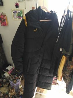 Long black coat
