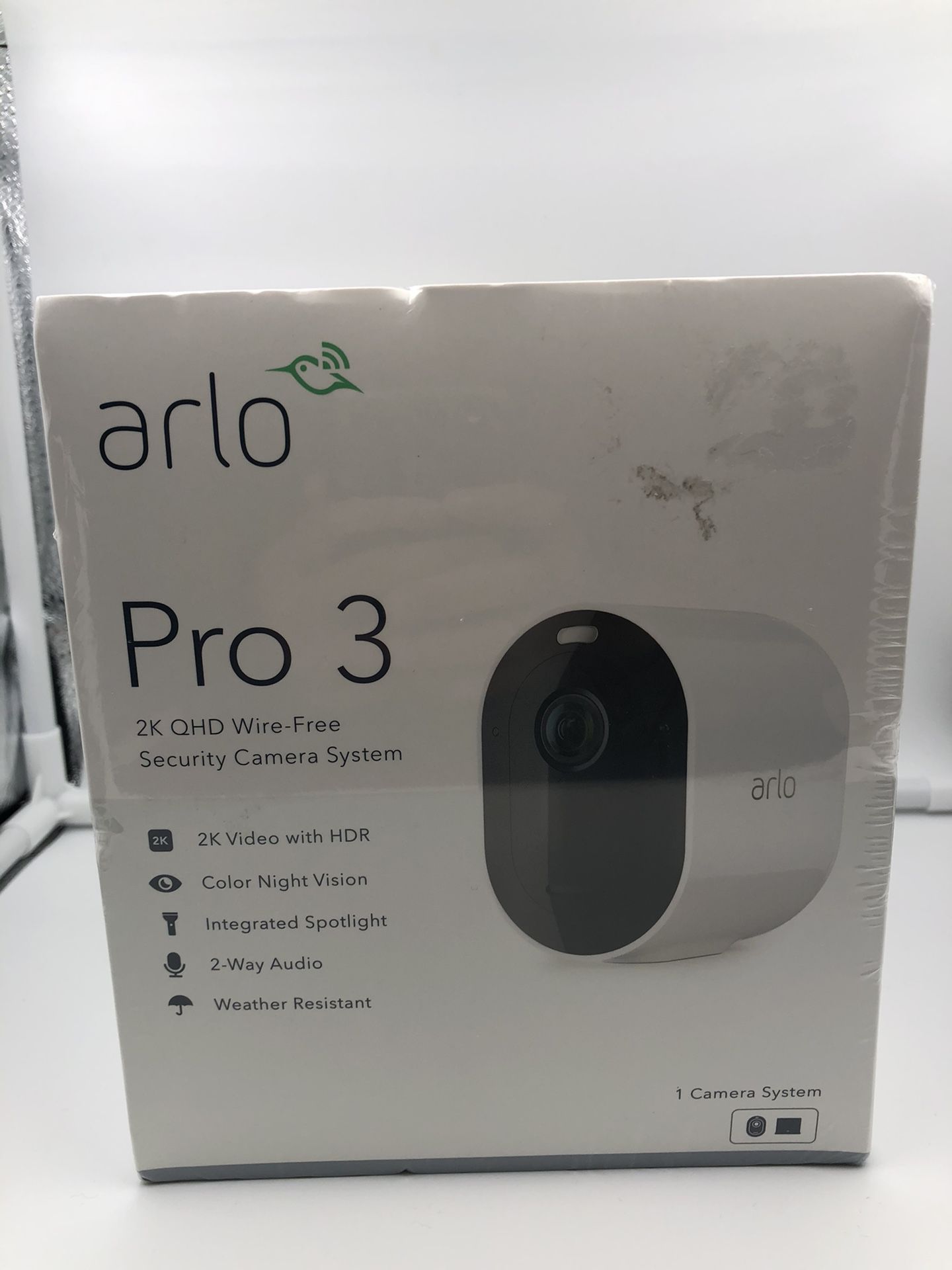 Brand new Arlo PRO 3 2K QHD Wire-Free Security Camera System