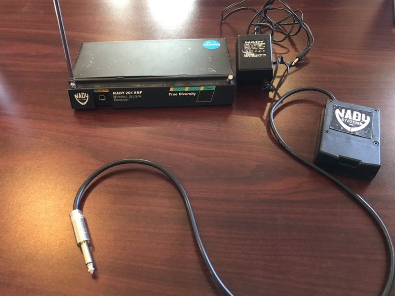 Nady 201 VHF Wireless Guitar Transmitter & Receiver