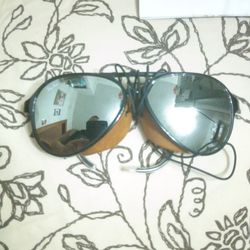 Bauasch and Lomb Exclusive Porsche Ray Bans Cats 5000 Glacier Glass Black With Cable Temples