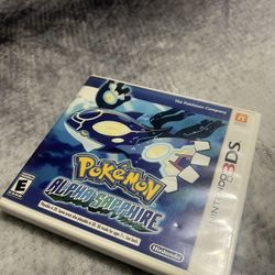 Pokemon Alpha Sapphire For Nintendo 3DS