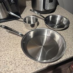 Trio Of All Clad Pans