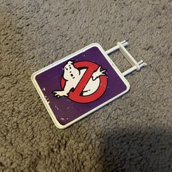 The Sign For The Real Ghostbusters Firehouse Playset