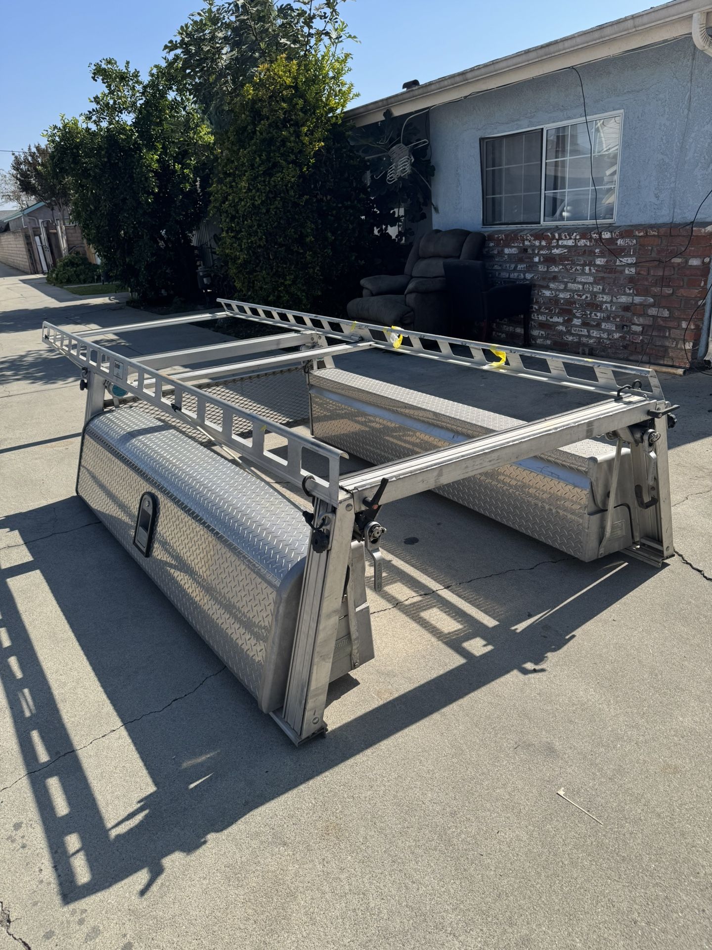 Selling This Lumber Rack For Long Bed, Chevy, GMC, Dodge, 97”1/2 Long And Many More Inside 64” 61.1/2