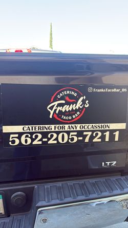 Catering drop off for all events