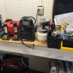 Tools!!! paint sprayer! Jack’s! Miscellaneous