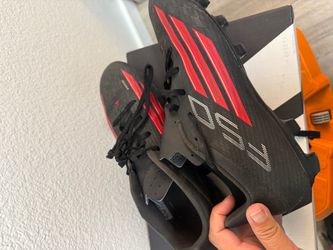 Adidas Soccer Cleats Black and Red F50 size 8.5 men