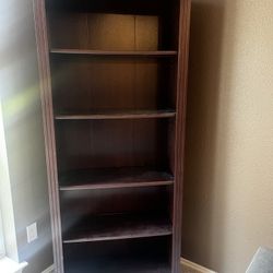 Tall 5-Shelf Bookshelf