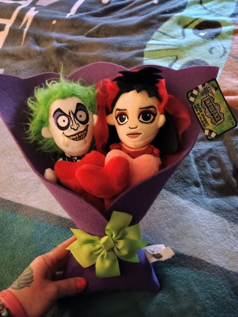New Beetlejuice Plush Bouquet