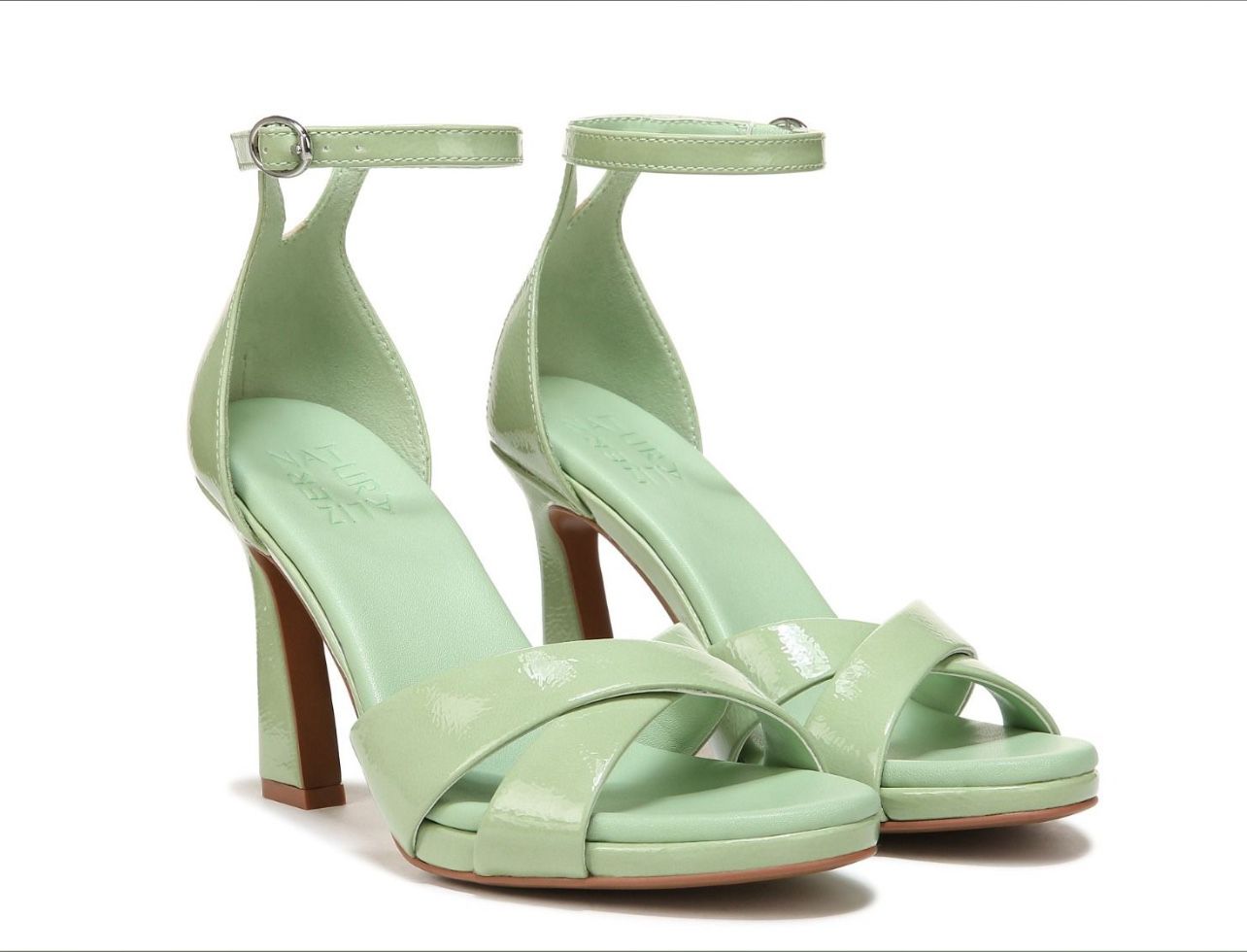 Naturalizer Lizbeth Dress Sandals In Mint Green Color Size 8