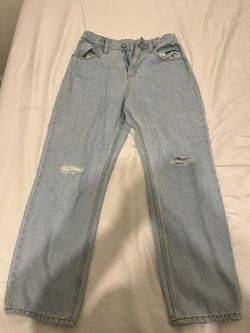 Old navy slouchy straight high rise jean