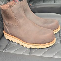 Red Wing Boots Chelsea Traction Tred Light Safety Toe Sz 12 D