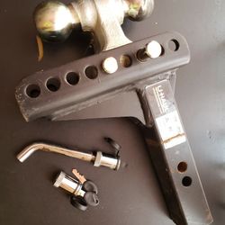 U-Haul Adjustable Drop Rise Trailer Hitch 