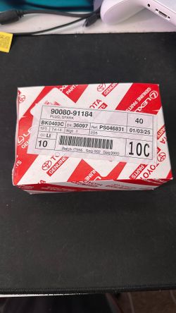 4pk Genuine Toyota/Lexus Spark Plugs