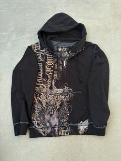 Refuge graphic zip up