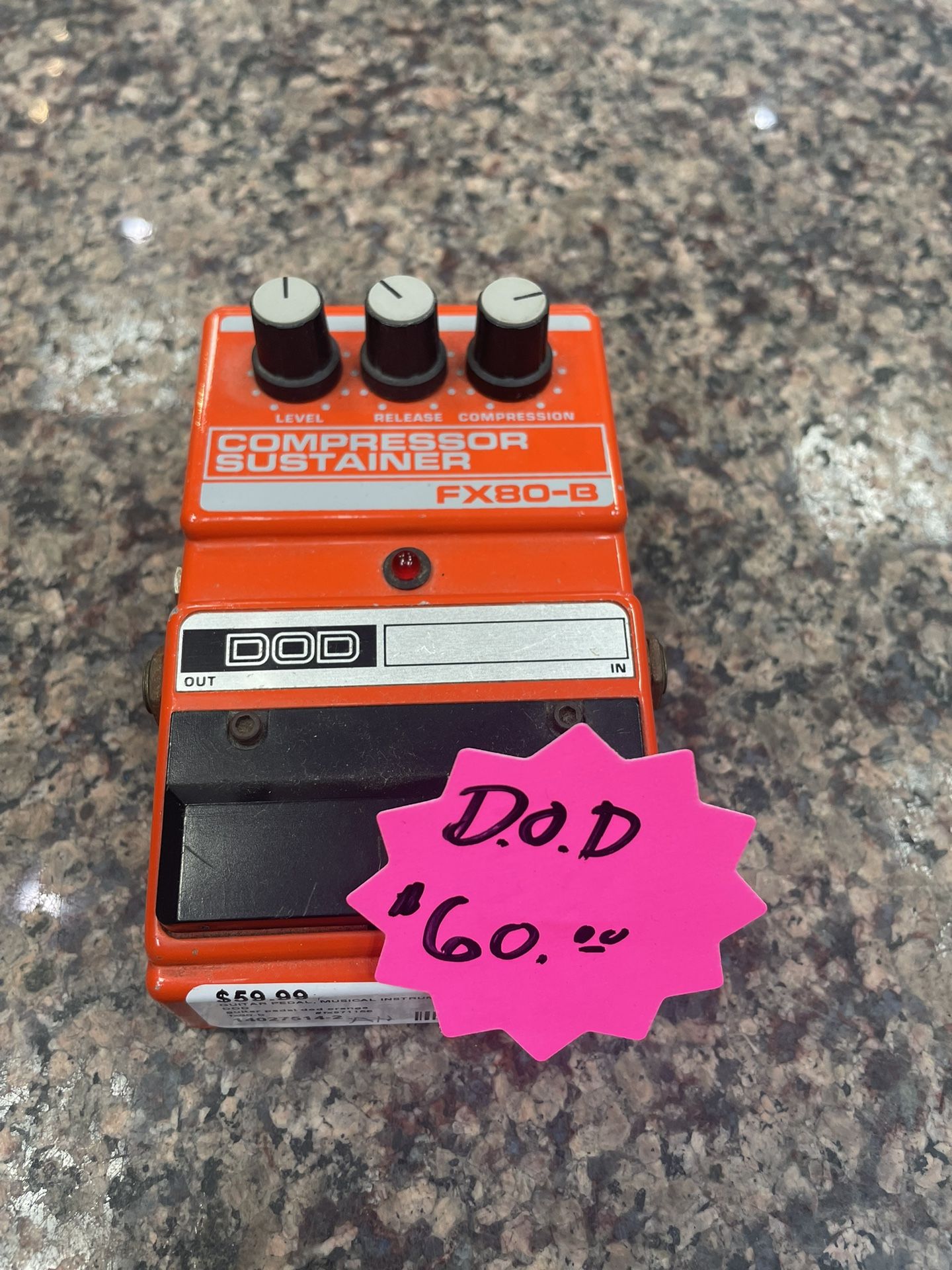DOD Compressor Sustainer Effects Pedal