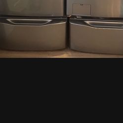 Washer And Dryer Bases. 