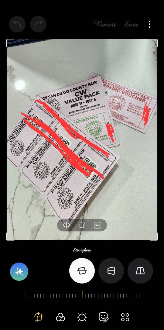 SD Fair Tix + Parking + Coupon Book