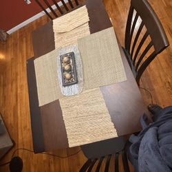 Dining Table ; 3 Chairs 