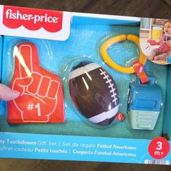 New Fisher Price Tiny Touchdowns football set for babies.  SHIPPING AVAILABLE 