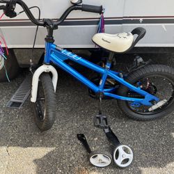 Toddler Bike 14 Inch Wheels RoyalBaby Training Wheels 