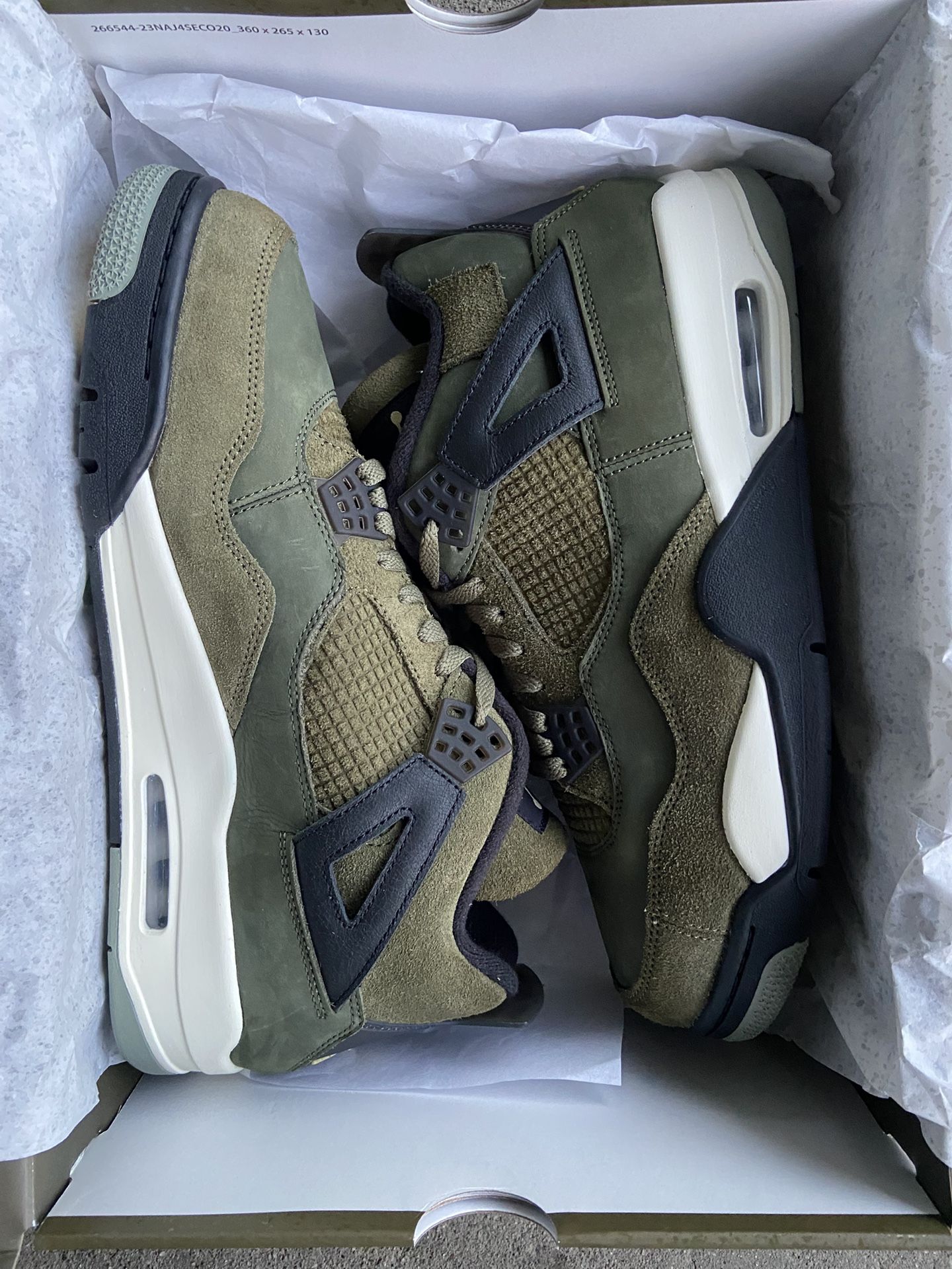 Nike Air Jordan 4 Craft Medium Olive Size 12