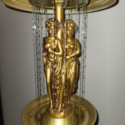 Vintage '78 Creators, Inc. Twin Goddess Rain Oil Lamp