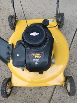 Poulan 500 series lawn mower hot sale