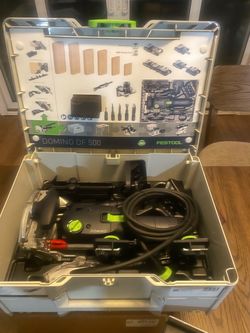 Festool Domino DF 500 Q-Set – NEW / NEVER USED
