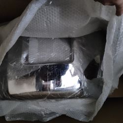 Chrome Steel Front Bumper for 2015-2019 Chevy Silverado 2 HD w/ Fog Hole