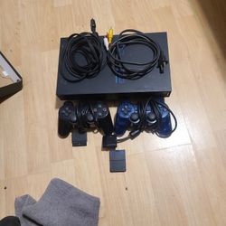 Sony PlayStation 2 Fat PS2 Console with Controller And Cables