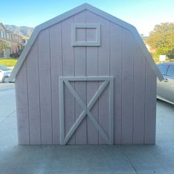 barn backdrop.  R-E-N-T