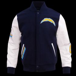 NFL LOS ANGELES CHARGERS CLASSIC WOOL VARSITY JACKET
