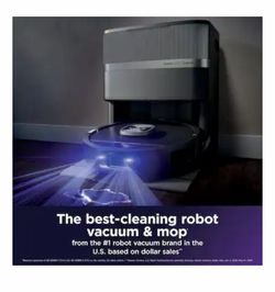 Shark PowerDetect UV Reveal Robot Vacuum —new