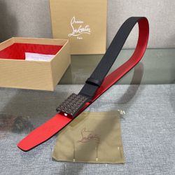 Christian Louboutin Men’s Belt With Box New 