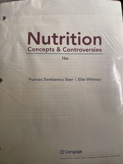 Nutrition concepts & controversies