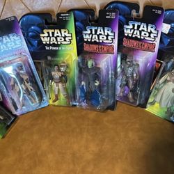 New Lot of vintage Star Wars action figure collectibles