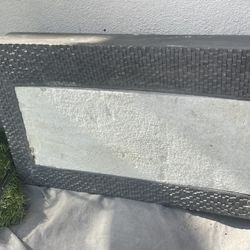 Outdoor waterfall fountain 