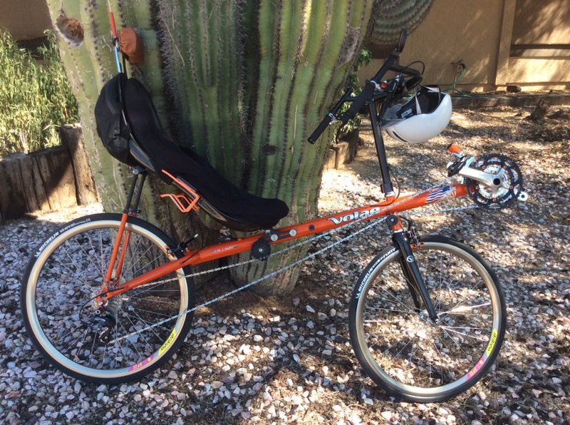 Recumbent bicycle/ VOLAE club racer.