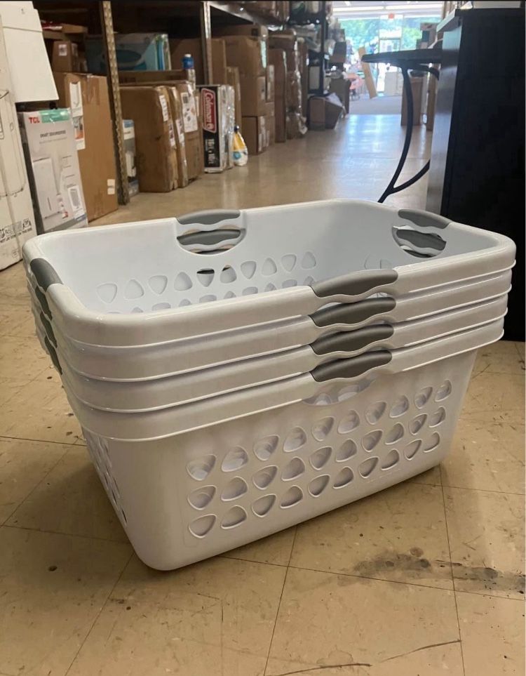 π§Ί Brand New Sterilite Large Laundry Basket β Durable, Lightweight & Only $8 Each!