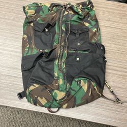 Filson Camo Duffle Backpack